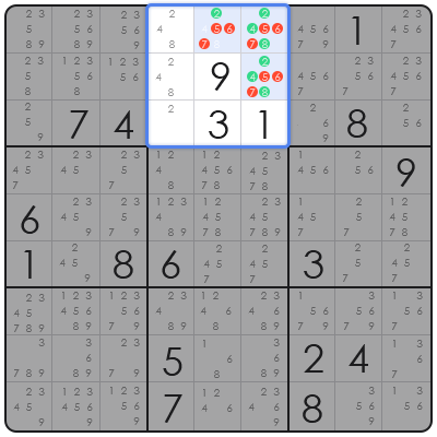 w wing sudoku